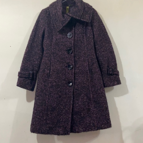 Purple soia &kyo wool peacoat 24 hour price drop - Picture 6 of 8
